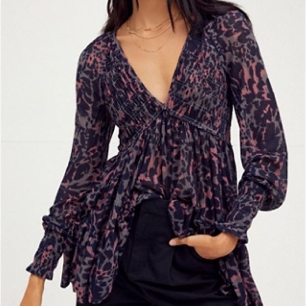 Free People Dark Romance Top